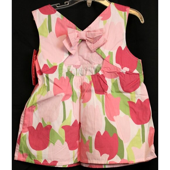 NWT 2010 Gymboree Celebrate Spring Tulip Garden Flower Shirt Top Tank sz 7 - Picture 4 of 7
